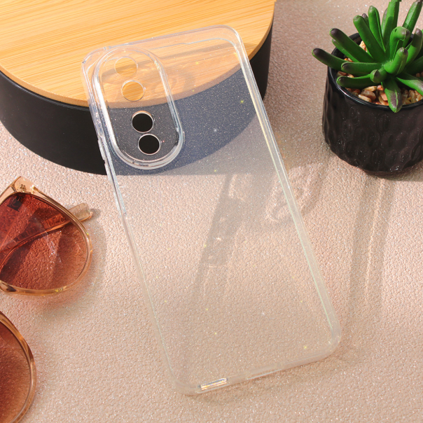 Torbica Sparkle Dust za Honor 90 transparent - 211037