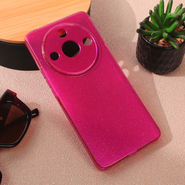 Maska za Honor Magic 6 Lite Sparkle Dust bordo - 212926