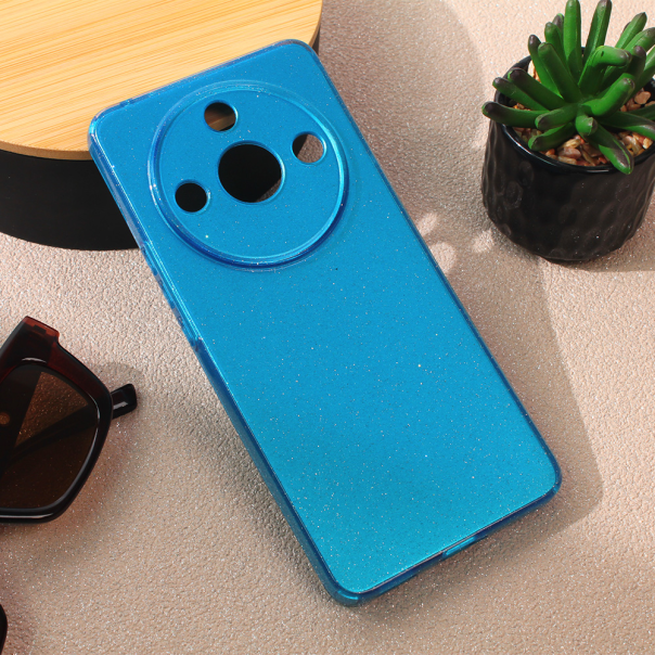 Maska za Honor Magic 6 Lite Sparkle Dust svetlo plava - 212927