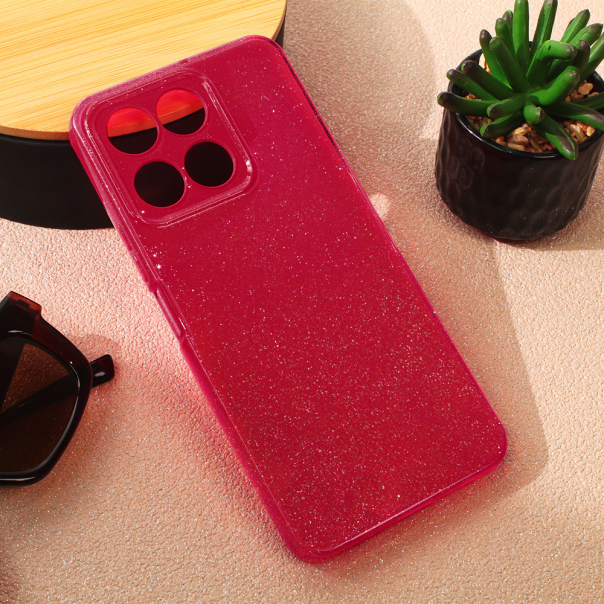 Maska za Honor X6a Sparkle Dust bordo - 214195