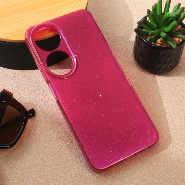 Maska za Honor X7b Sparkle Dust bordo - 212938