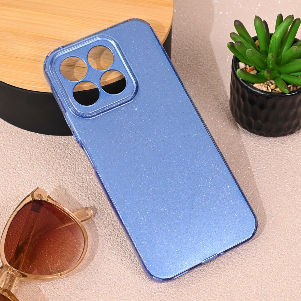 Maska za Honor X8b Sparkle Dust plava - 214937