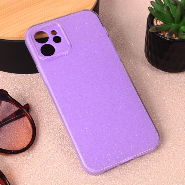 Torbica Sparkle Dust za iPhone 12 6.1 ljubicasta - 208650