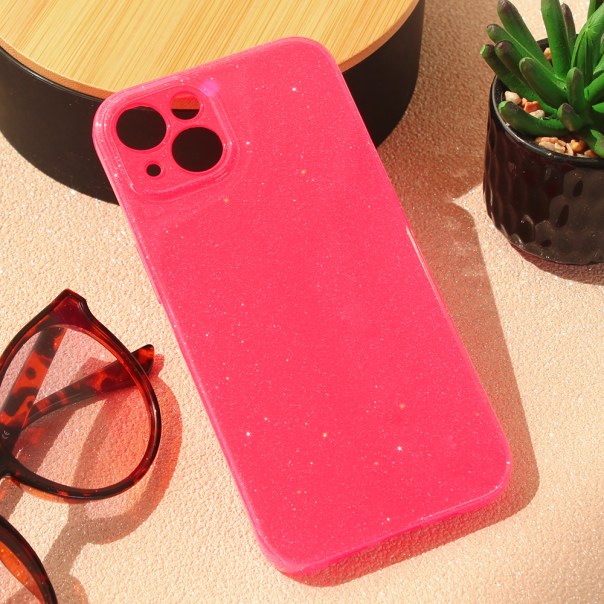 Maska za iPhone 13 6.1 Sparkle Dust pink - 208655