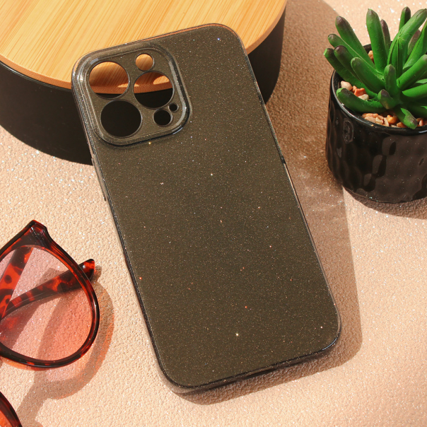 Maska za iPhone 13 Pro 6.1 Sparkle Dust crna - 208661