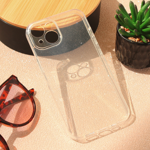 Maska za iPhone 14 6.1 transparent Sparkle Dust - 208666