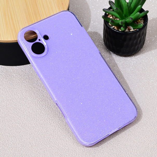 Torbica Sparkle Dust za iPhone 16 Plus 6.7 ljubicasta - 217908