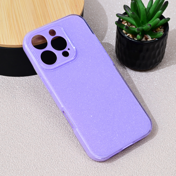 Torbica Sparkle Dust za iPhone 16 Pro 6.3 ljubicasta - 217911