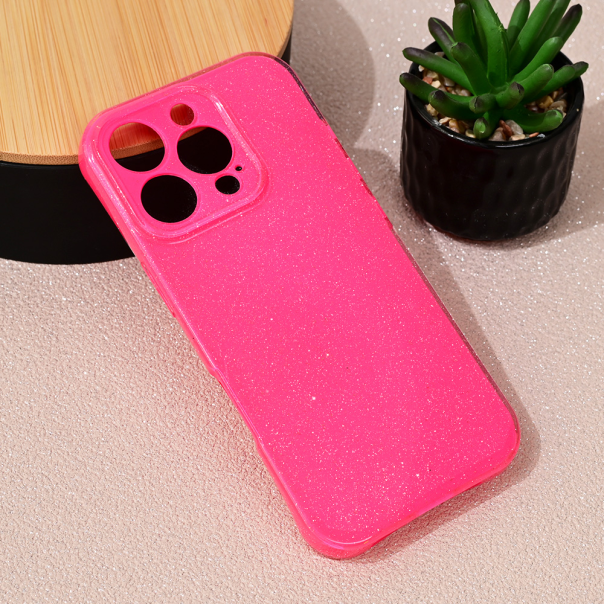 Torbica Sparkle Dust za iPhone 16 Pro 6.3 pink - 217912