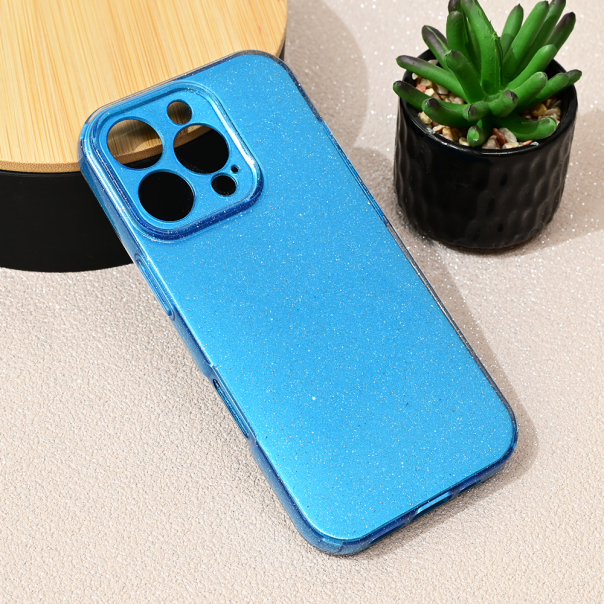 Torbica Sparkle Dust za iPhone 16 Pro 6.3 plava - 217913