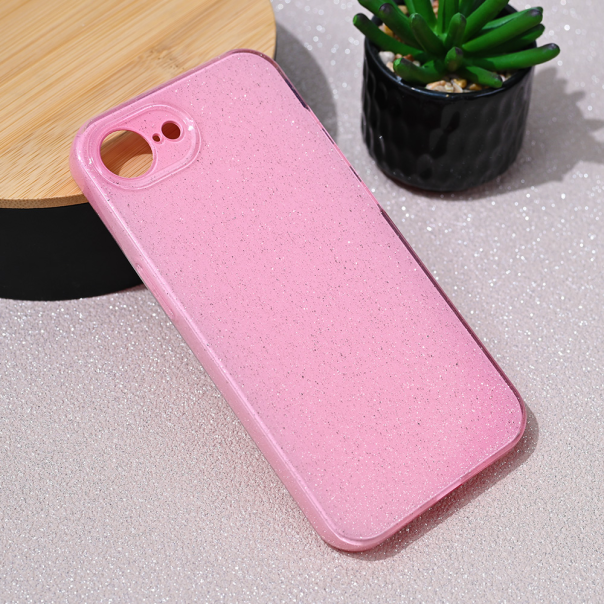 Maska za iPhone 16E 6.1 Sparkle Dust roze - 221363