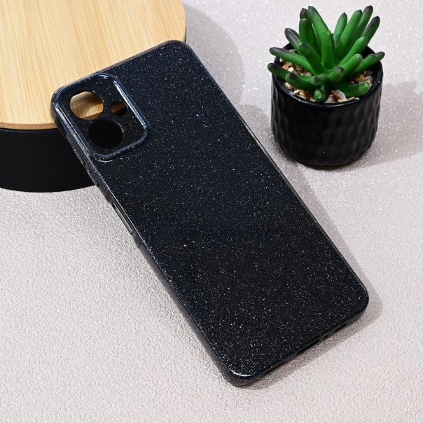 Torbica Sparkle Dust za Samsung A065F Galaxy A06 5G crna - 217922