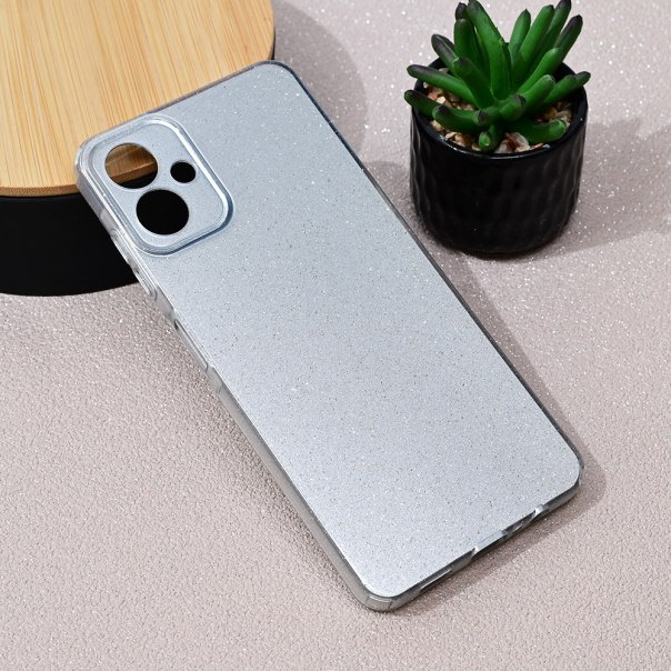 Torbica Sparkle Dust za Samsung A065F Galaxy A06 5G srebrna - 217928
