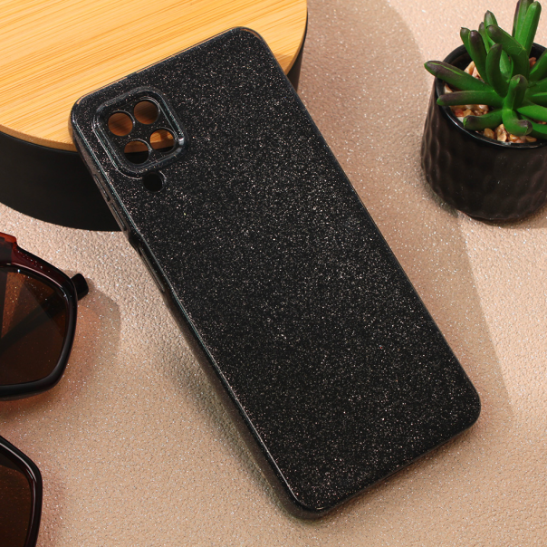 Maska za Samsung Galaxy A12 Sparkle Dust crna - 212380-1