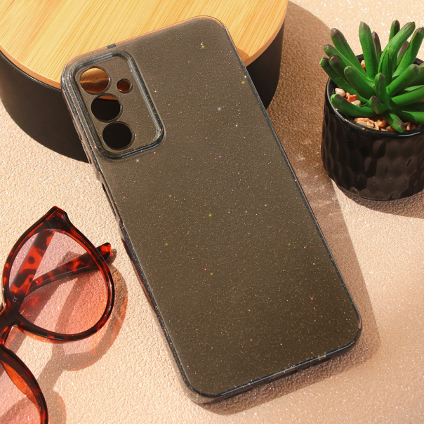 Torbica Sparkle Dust za Samsung A145R/A146B Galaxy A14 4G/5G crna - 208683