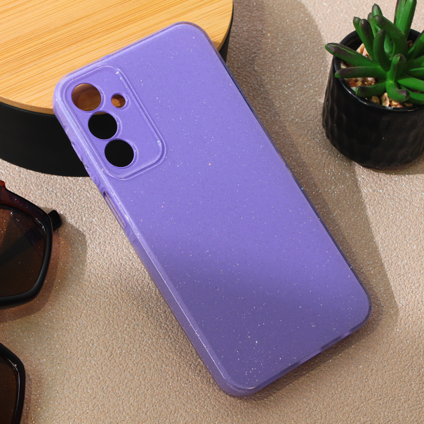 Maska za Samsung Galaxy A15 5G Sparkle Dust ljubičasta - 212385-1