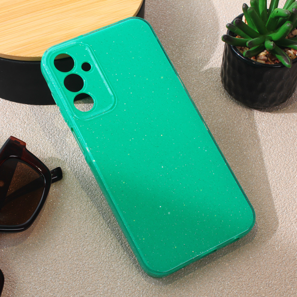 Maska za Samsung Galaxy A15 5G Sparkle Dust mint - 212953