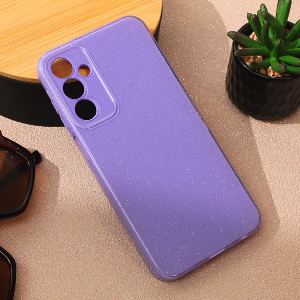 Maska za Samsung Galaxy A25 5G Sparkle Dust ljubičasta - 212367