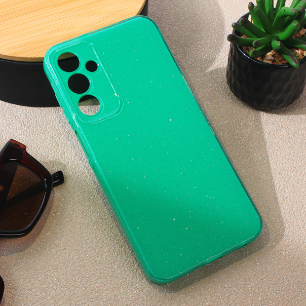 Maska za Samsung Galaxy A25 5G Sparkle Dust mint - 212959