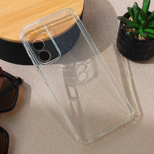 Maska za Samsung Galaxy A25 5G trasnparent Sparkle Dust - 212749