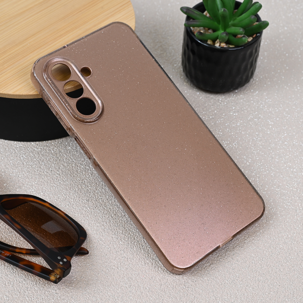 Torbica Sparkle Dust za Samsung A266B Galaxy A26 5G roze zlatna - 222005