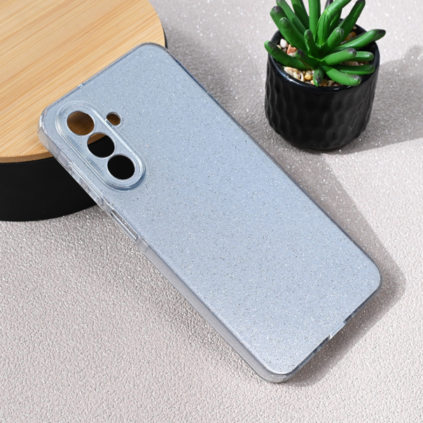 Torbica Sparkle Dust za Samsung A266B Galaxy A26 5G srebrna - 221037