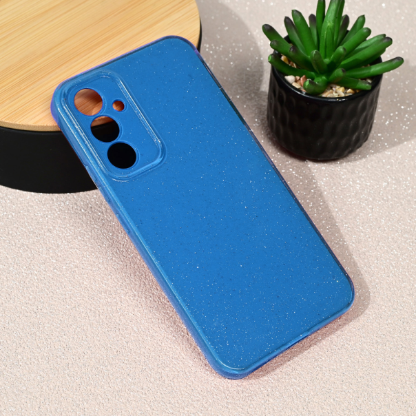 Maska za Samsung Galaxy A34 5G Sparkle Dust svetlo plava - 221153