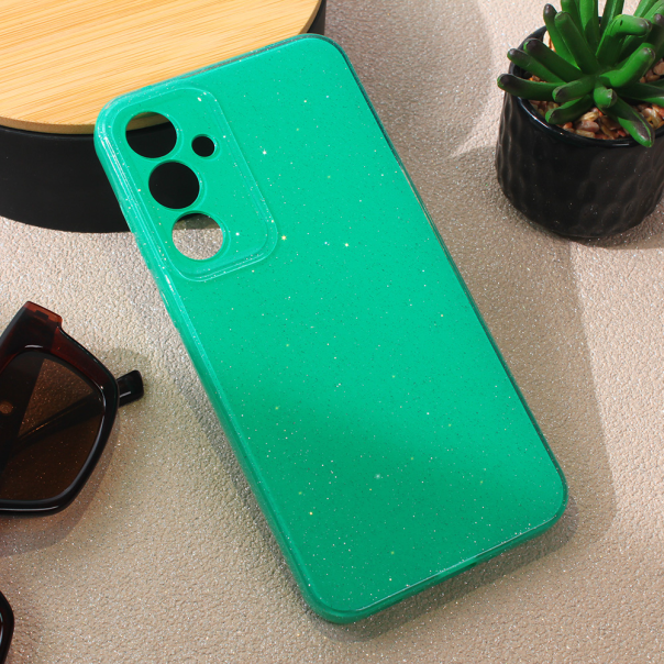 Maska za Samsung Galaxy A35 5G Sparkle Dust mint - 212965