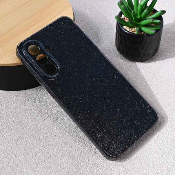 Torbica Sparkle Dust za Samsung A366B Galaxy A36 5G crna - 221041
