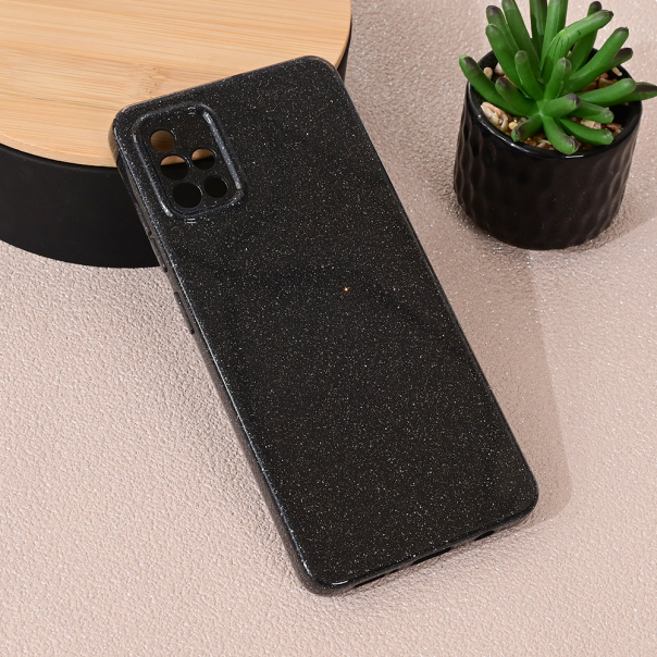 Torbica Sparkle Dust za Samsung A515F Galaxy A51 crna - 216009-1