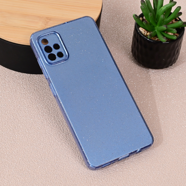 Torbica Sparkle Dust za Samsung A515F Galaxy A51 plava - 216013-1