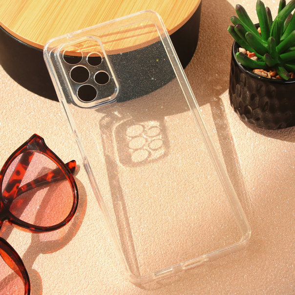 Torbica Sparkle Dust za Samsung A536B Galaxy A53 5G transparent - 208703
