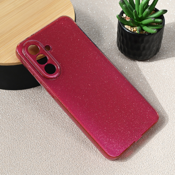 Torbica Sparkle Dust za Samsung A566B Galaxy A56 5G bordo - 221045