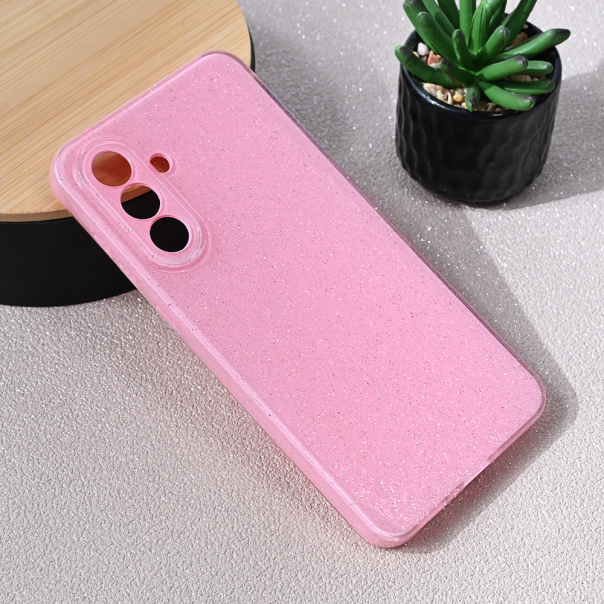Torbica Sparkle Dust za Samsung A566B Galaxy A56 5G roze - 221049
