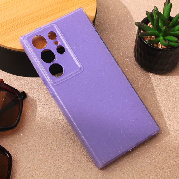 Maska za Samsung Galaxy S24 Ultra Sparkle Dust ljubičasta - 212378