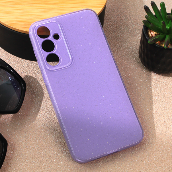 Maska za Samsung Galaxy S23 FE Sparkle Dust ljubičasta - 212370