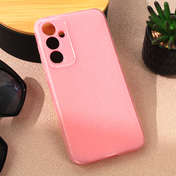 Maska za Samsung Galaxy S23 FE Sparkle Dust roze - 212371