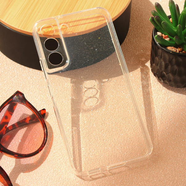 Torbica Sparkle Dust za Samsung S901B Galaxy S22 5G transparent - 208709