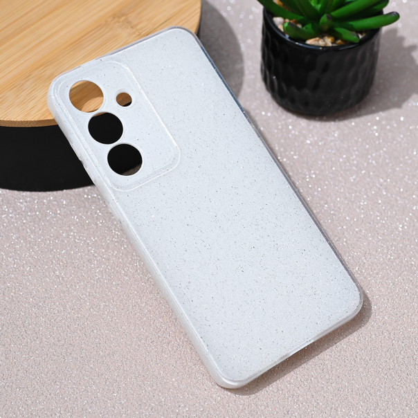 Maska za Samsung Galaxy S24 Sparkle Dust bela - 221374