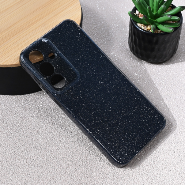 Torbica Sparkle Dust za Samsung S931B Galaxy S25 crna - 221053