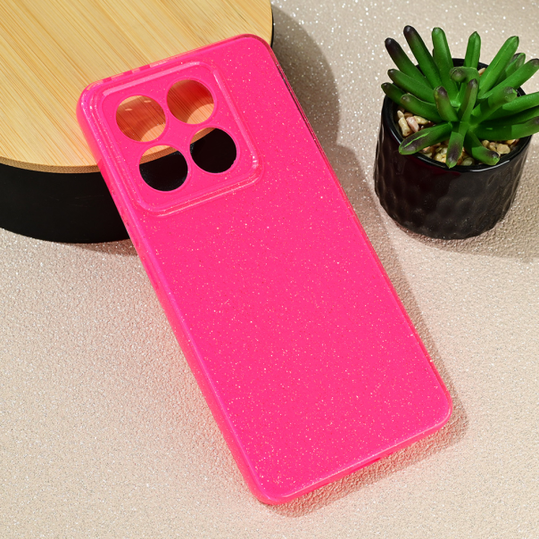 Maska za Xiaomi 14T Pro Sparkle Dust pink - 218767