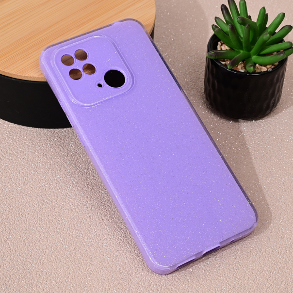 Maska za Xiaomi Redmi 10C Sparkle Dust ljubičasta - 208724