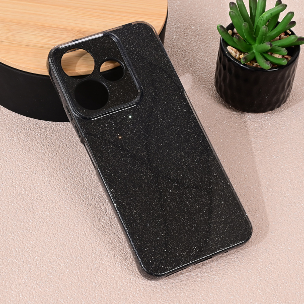 Torbica Sparkle Dust za Xiaomi Redmi 13 4G crna - 216026-1