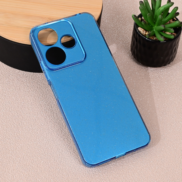 Torbica Sparkle Dust za Xiaomi Redmi 13 4G svetlo plava - 216030