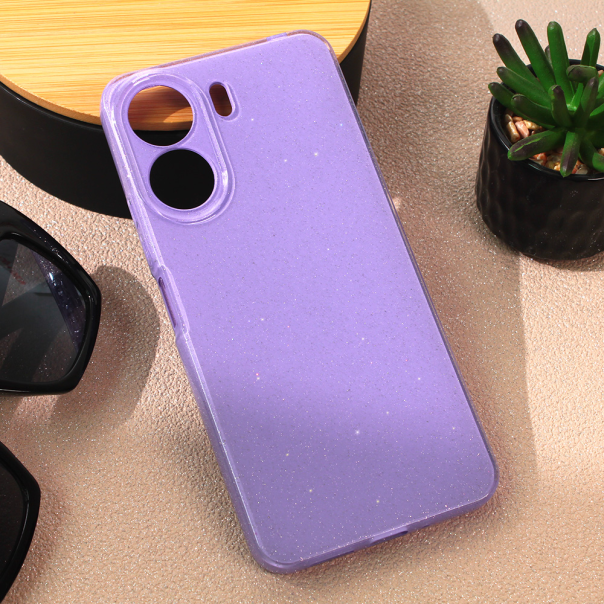 Maska za Xiaomi Redmi 13C Sparkle Dust ljubičasta - 212388-1