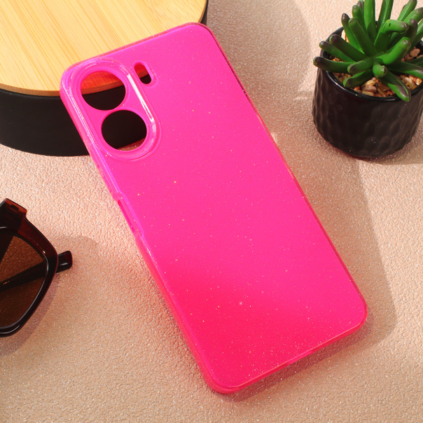 Maska za Xiaomi Redmi 13C Sparkle Dust pink - 212981