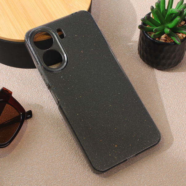 Maska za Xiaomi Redmi 13C Sparkle Dust srebrna - 212983