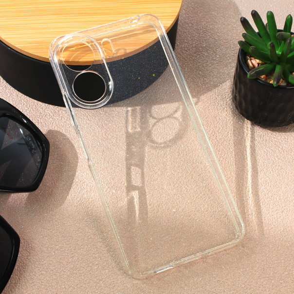 Maska za Xiaomi Redmi 13C transparent Sparkle Dust - 212390