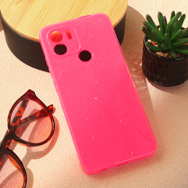 Maska za Xiaomi Redmi A1/A2 Sparkle Dust pink - 208727