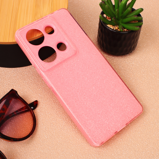 Maska za Xiaomi Redmi Note 13 Pro 4G Sparkle Dust roze - 213883